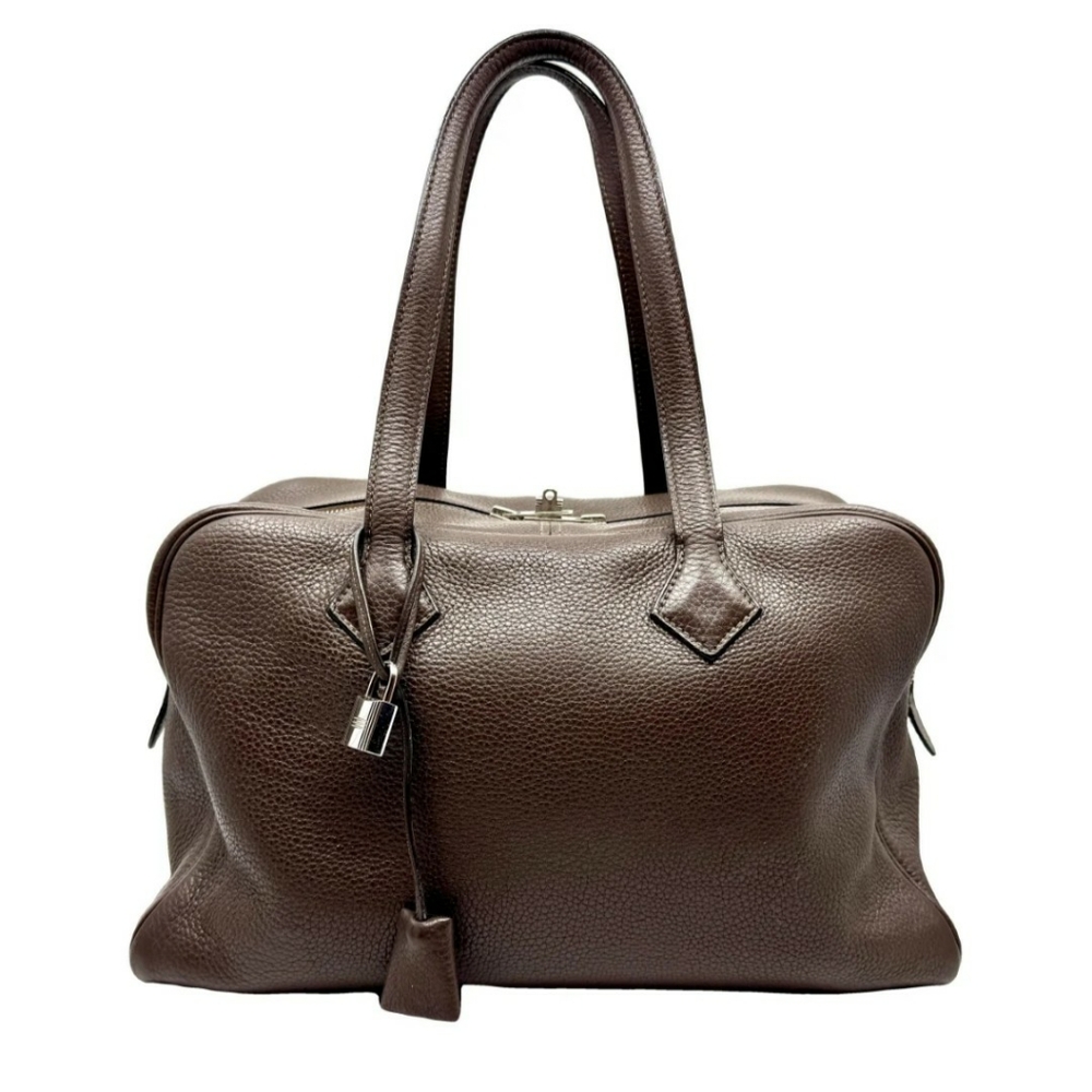 Hermes Brown Victoria Bag